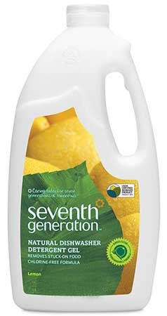 Seventh Generation Bulaşık Makinası için Doğal Jel Deterjan Limon
